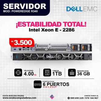 Servidor DELL EMC PowerEdge R340 en Lima - Imagen 2