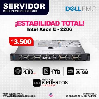Servidor DELL EMC PowerEdge R340 en Lima - Imagen 3