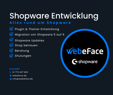 Shopware Entwicklung & Shopware Shop erstellen lassen in Osnabrück - Bild 1