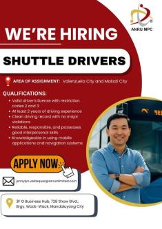 Shuttle Drivers in Valenzuela - Image 1