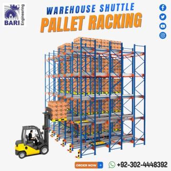 Shuttle Pallet Racking|Warehouse Racking|Selective Pallet Rack in Lahore - Image 1