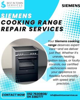 Siemens Cooking Ranges All Models - Best In Town Expert Repairs in Dubai - Image 1