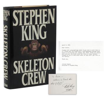 [Signed] [First Edition] Skeleton Crew King, Stephen [Used … in Phoenix - Image 1