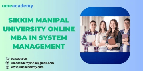 Sikkim Manipal University Online MBA In System Management in Noida - Image 1