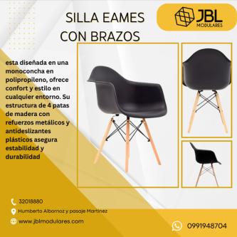 Silla Eames moderna y ergonómica – elegante, cómoda y duradera en Quito - Imagen 4