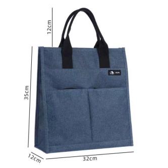 Simple File Bag for Students Zipper Bag Dedicated Junior … in Klang - Image 1