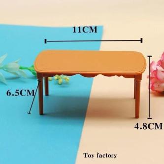 Simulation Play House Mini Table Chair Props Doll House … in Singapore - Image 1