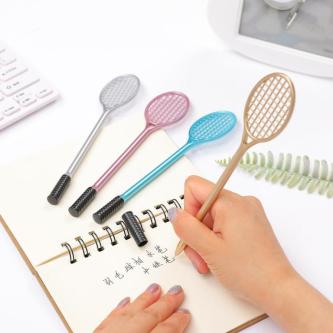 Simulation Tennis Racket Style Gel Pen 0.5MM Black Creative … in Singapore - Image 1