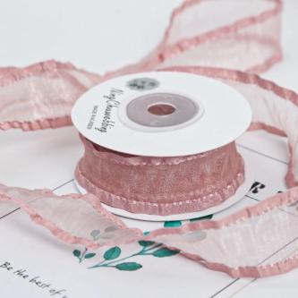 Skirt Transparent Ribbon Snow Gauze Ribbon Chiffon Ribbon … in Pasir Ris - Image 1