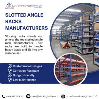 Slotted Angle Racks Manufacturers | Slotking India in Kirari Suleman Nagar - Image 1