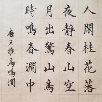 Small Case Rice Paper Brush Practice Square Calligraphy in Taman Johor Jaya - Image 1