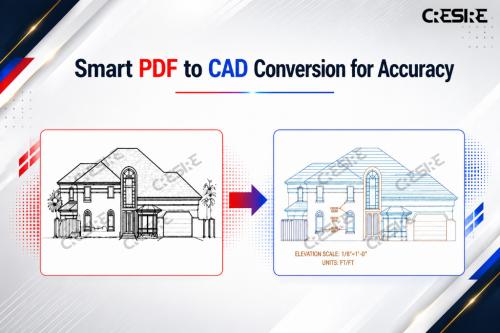 Smart PDF to CAD Conversion for Accuracy in Jaipur - Image 1
