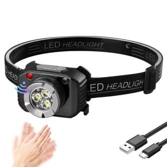 Smart Sensor Mini LED Headlamp Rechargeable Headlight … in Greater Geraldton - Image 1