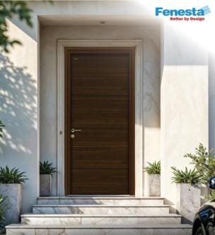 Solid Panel Front Doors – Stylish, Strong & Secure in Delhi - Image 1