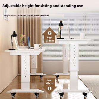 Solid Wood Bunk Table Movable Bed Computer Desk Bedroom … in Novena - Image 1