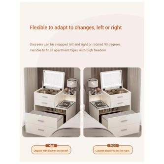 Solid Wood Dressing Table Modern Dressing Table Multifunctio … in Singapore - Image 1