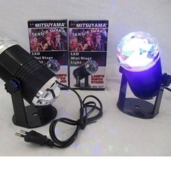 Sound Sensor Disco Light + Stand / Mitsuyama MS-357 / LED … in North-Eastern Islands - Image 1