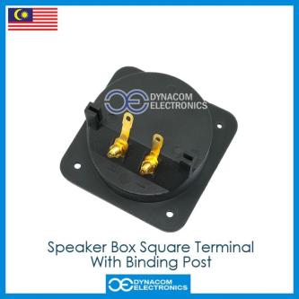Speaker Box Square Terminal With Binding Post Terminal … in Singapore - Image 1