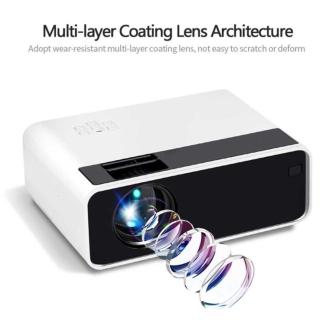 Special Offer W13 LED Projector Support 1080P with Remote … in Taman Johor Jaya - Image 1