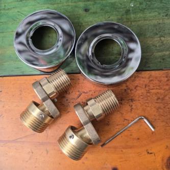Specialized shower base with offset thread adjustment in Singapore - Image 1