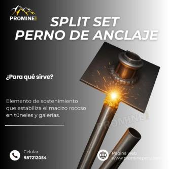Split Set Refuerzo Rápido para la Roca en Junín - Imagen 1
