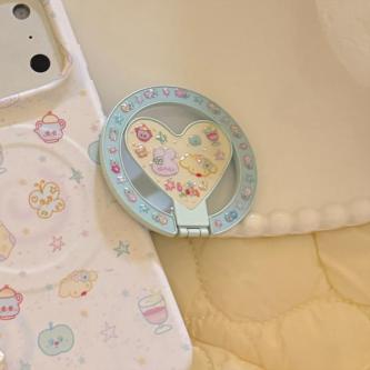 Spring Fresh Cartoon Rabbit Heart Magnetic Holder Phone … in Singapore - Image 1
