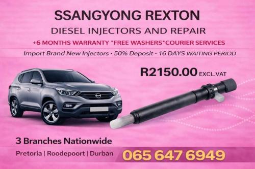Ssangyong Rexton Diesel Injectors in Durban - Image 1