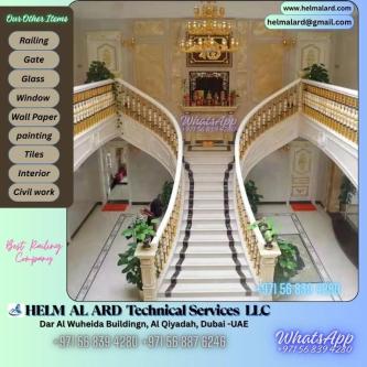 Staircase/ Stair Railing in Ajman - Image 1