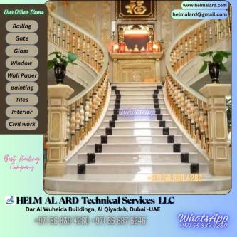 Staircase/ Stair Railing in Ajman - Image 2