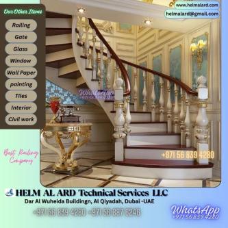 Staircase/ Stair Railing in Ajman - Image 7