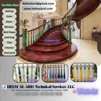 Staircase/ Stair Railing in Ajman - Image 15
