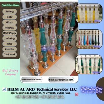 Staircase/ Stair Railing in Ajman - Image 20