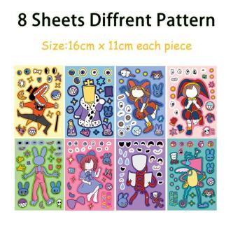 Sticker The Amazing Digital Circus 60Pcs Cartoon Waterproof … in Singapore - Image 1