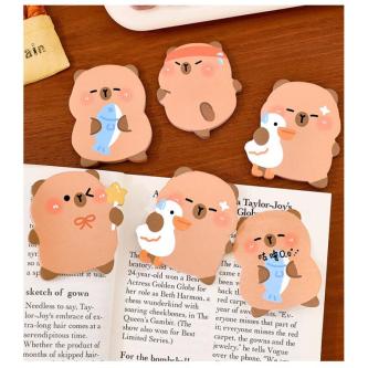 Sticky note capybara Message and sticky notes Strong … in Mandai - Image 1
