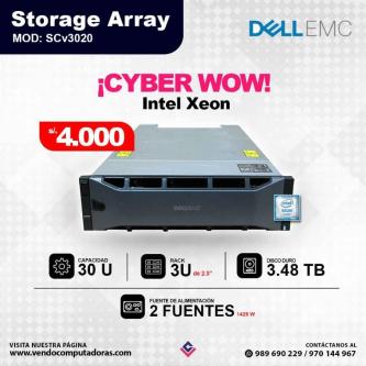 Storage Array DELL EMC SCv3020 Intel Xeon en Lima - Imagen 1