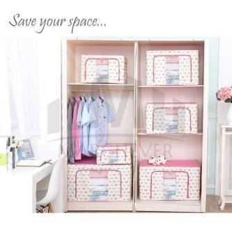 Storage Box Large Capacity Fordable Oxford Cloth Storage … in Singapore - Image 1