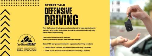 Street Talk - Defensive Driving - 4 Session Course in Glencoe - Image 1