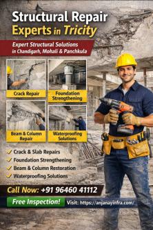 Structural Repair Experts in Tricity in Panchkula - Image 1
