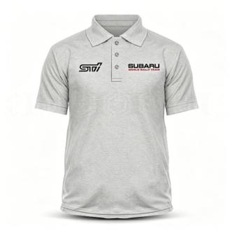 Subaru Polo Collar Shirt Top Polyester Printed Racing … in Johor Bahru - Image 1