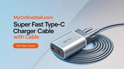 Super Fast Charger With Cable in Muzaffarpur - Image 1