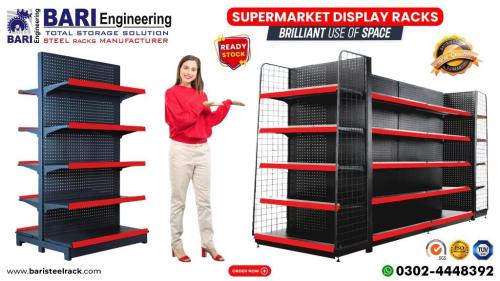 Supermarket Display Racks | Store Rack | Super Store Rack in Lahore - Image 1