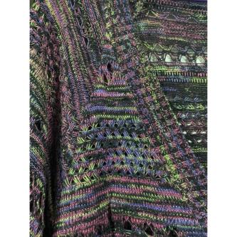 T1. T1.Woolen Coat Bat Wing Style Openwork Pattern And … in Singapore - Image 1