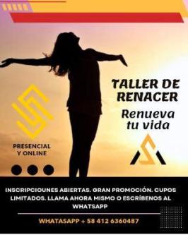 TALLER DE RENACER RENUEVA TU VIDA en Aguasay - Imagen 1