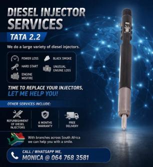 TATA 2.2 Diesel Injector Services You Can Trust in Cape Town - Image 1