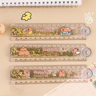 TEASG Capybara Folding Ruler, 30CM Drawing Tool Straight … in Singapore - Image 1