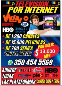 TELEVISION POR INTERNET CON CANAL W+ en Ibagué - Imagen 1