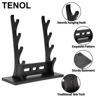 [TENOL] Samurai Rack Tanto Holder Horizontal Base … in Taman Johor Jaya - Image 1