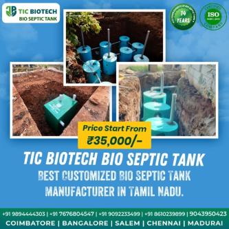 TIC Biotech- Best Customized Bio Septic Tank Manufacturer in Peelamedu - Image 1