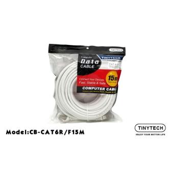 TINYTECH CAT6 28AWG GIGABIT RJ45 FTP SHIELDED ETHERNET … in Taman Johor Jaya - Image 1