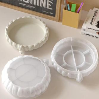 TMZ14968 Jewelry Storage Tray Mold, Round Silicone Rabbit … in Singapore - Image 1